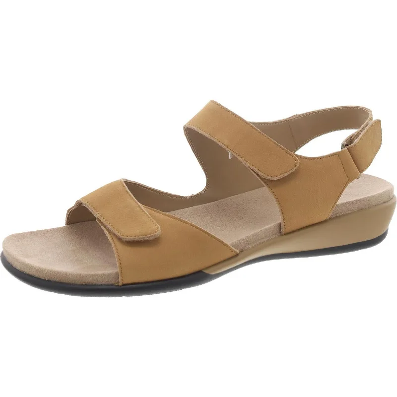 Limited Time Offer Hartwell Womens Leather Adjustable Slingback Sandals