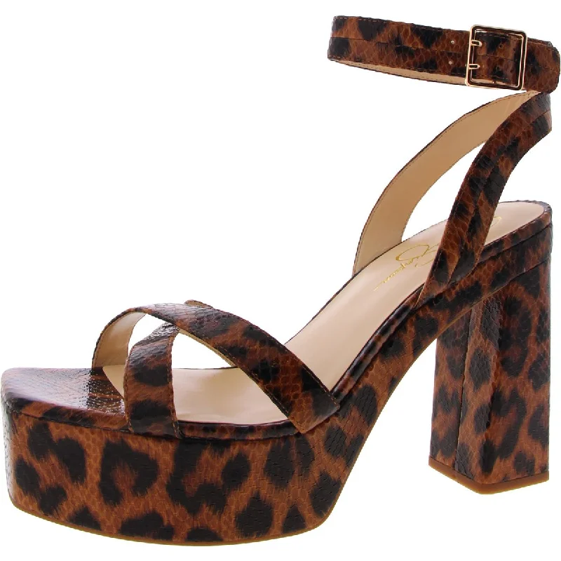 Natural Snake Embossed Leopard Print