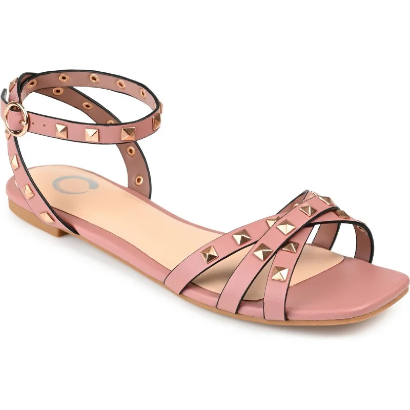 Fashionable Casual Shoes Sale Journee Collection Womens Faux Leather Slingback Sandals