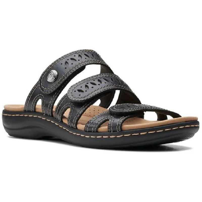 Fashion Sale Laurieann Dee Womens Leather Comfort Flat Sandals