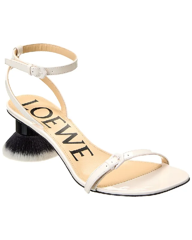 Flash Sale, Don't Miss Loewe Petal Brush Leather Sandal