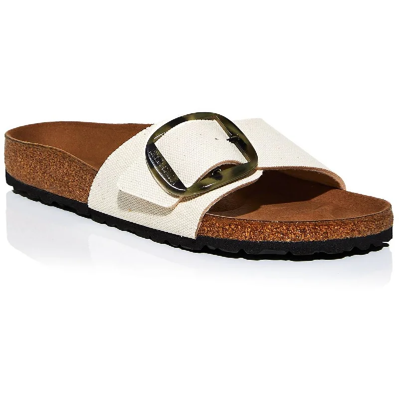 Limited Time Offers Madrid Womens Footbed Buckle Slide Sandals