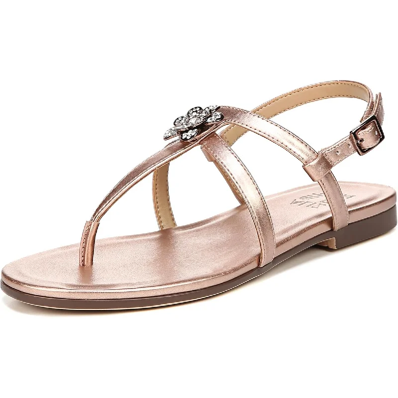 Fresh Styles, Fresh Deals Naturalizer Womens Tilly Embellished Thong Sandals