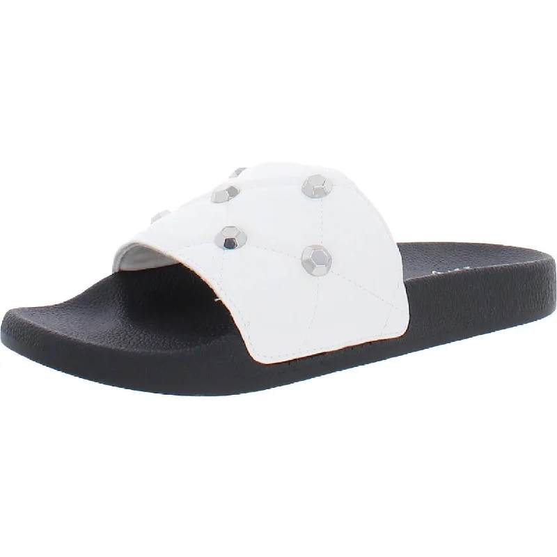 Inspired By You, Designed For You Peymin Womens Slip On Flat Slides