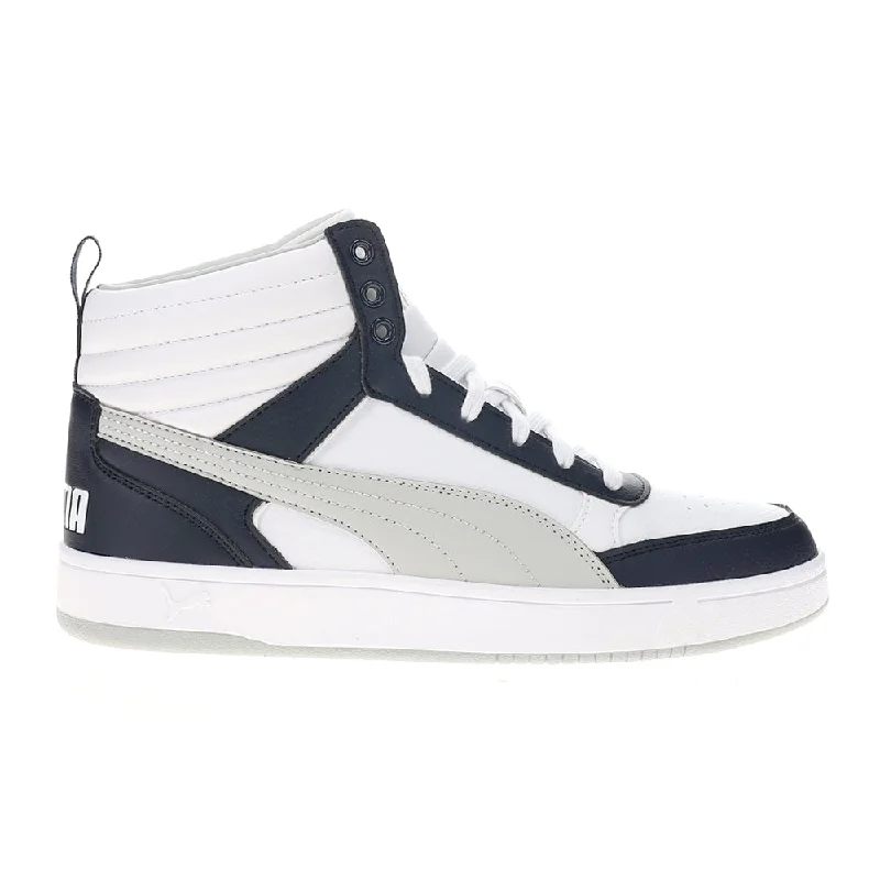 Style Revolution Puma Dribble Mid Lace Up Sneakers