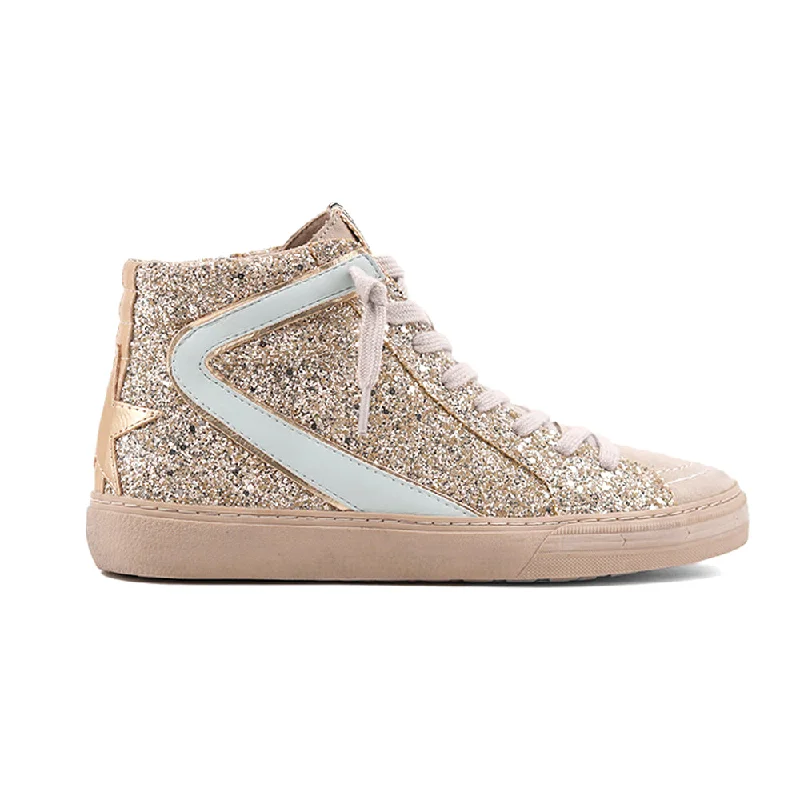 Stupidly Low Prices Rooney Glitter High Top Sneakers