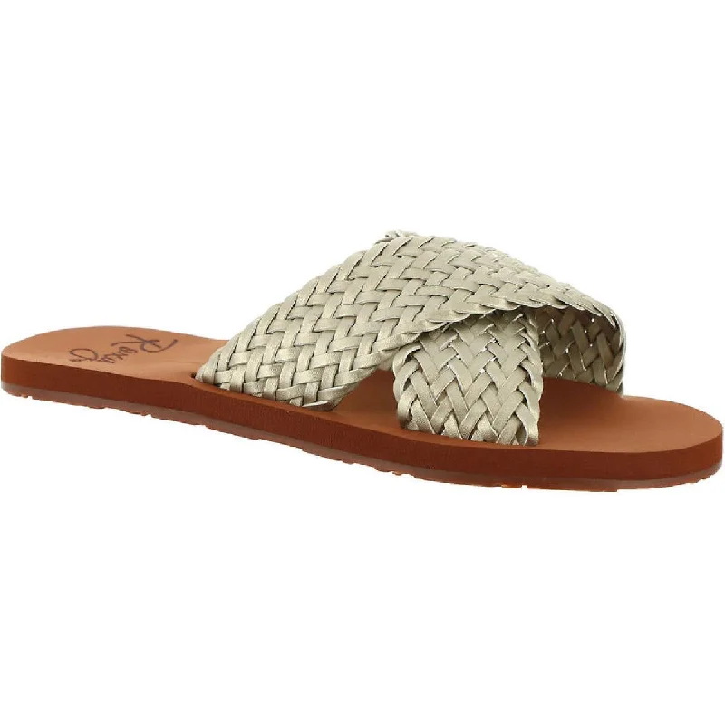 Crazy Discounts, Hurry Up Roxy Womens Woven Braided Huarache Sandals