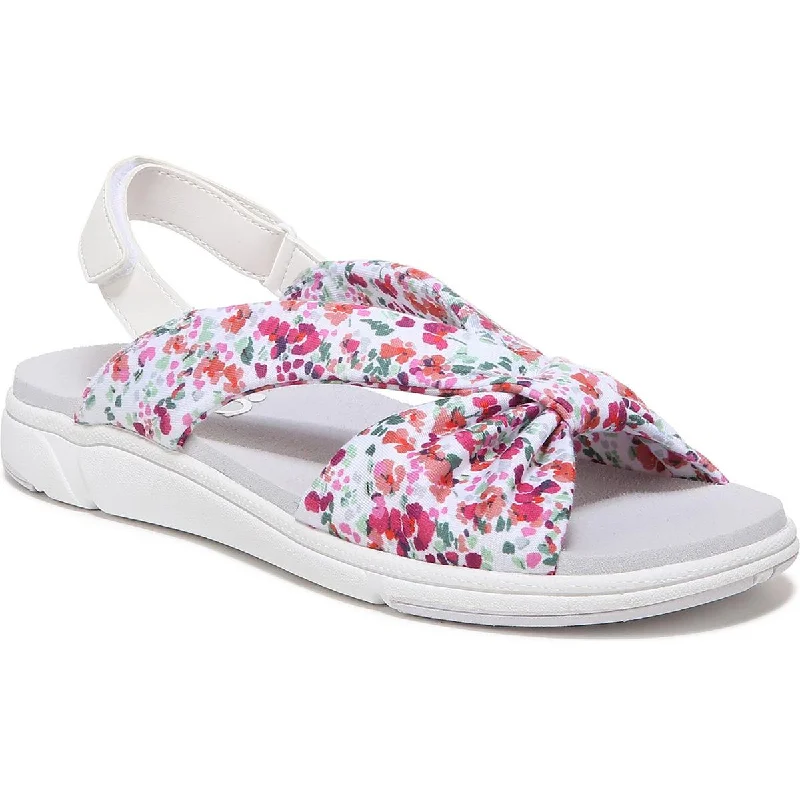 High-Quality Casual Shoes Ryka Womens  Floral Floral Hook & Loop Slide Sandals