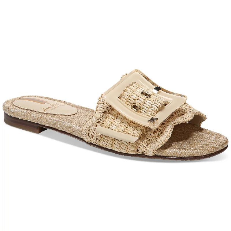 Premium Style Offers Sam Edelman Womens Bambi Open Toe Slip On Slide Sandals