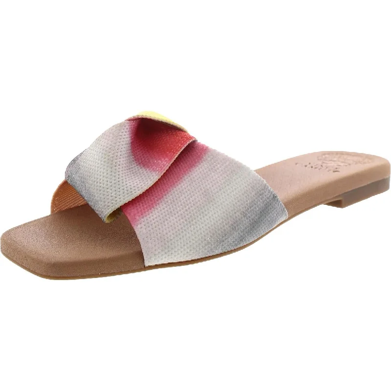 Hurry Before It's Gone Skylinna Womens Pool Side Cushioned Footbed Slides