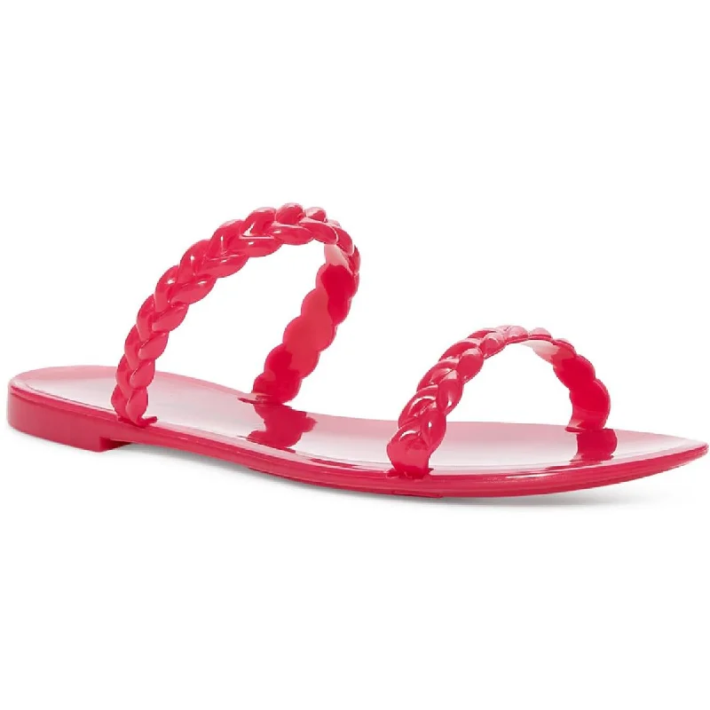 Trend Alert Stuart Weitzman Womens Braida  Casual Flat Jelly Sandals