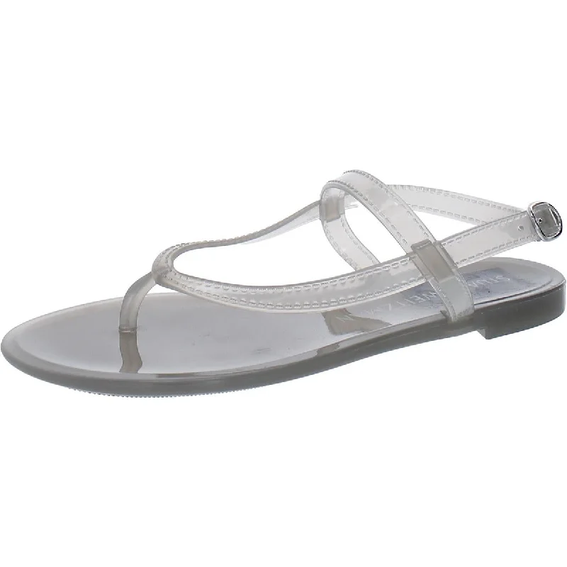 Luxe Style Discounts Stuart Weitzman Womens Buckle Man Made Jelly Sandals