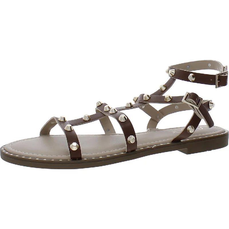 Comfortable Shoes Promotion Sugar Womens Bayridge Faux Leather Strappy Sandals