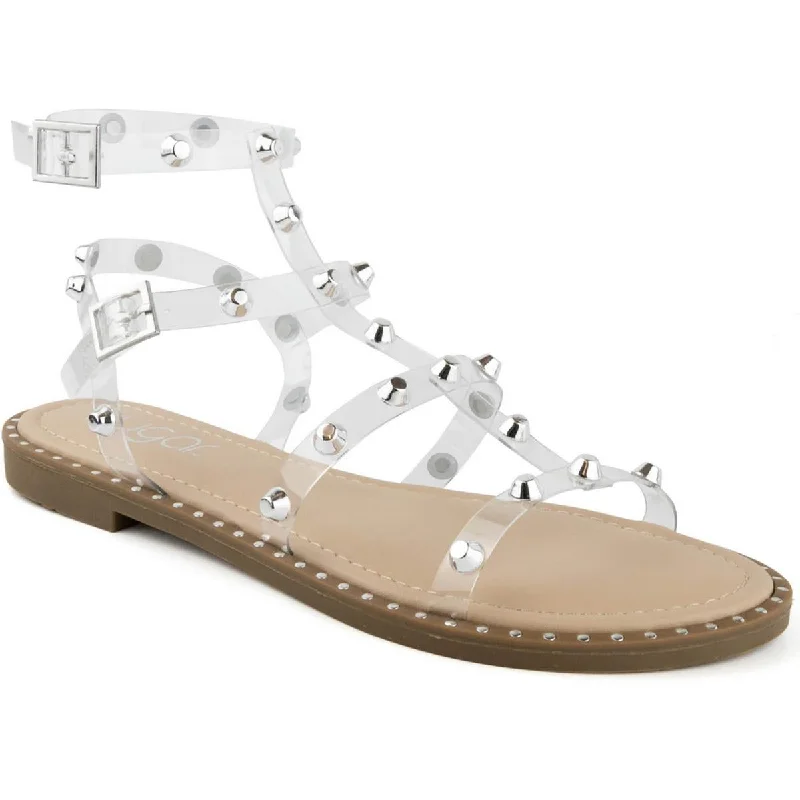 Durable Fashion Picks Sugar Womens Bayridge Studded  Strappy Sandals