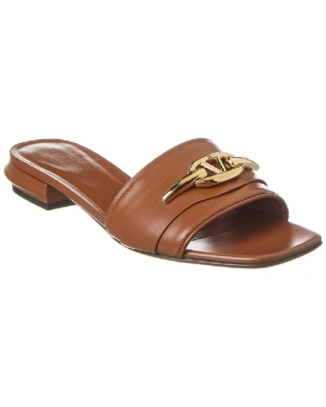 Women's Everyday Shoes Valentino VLogo Leather Sandal