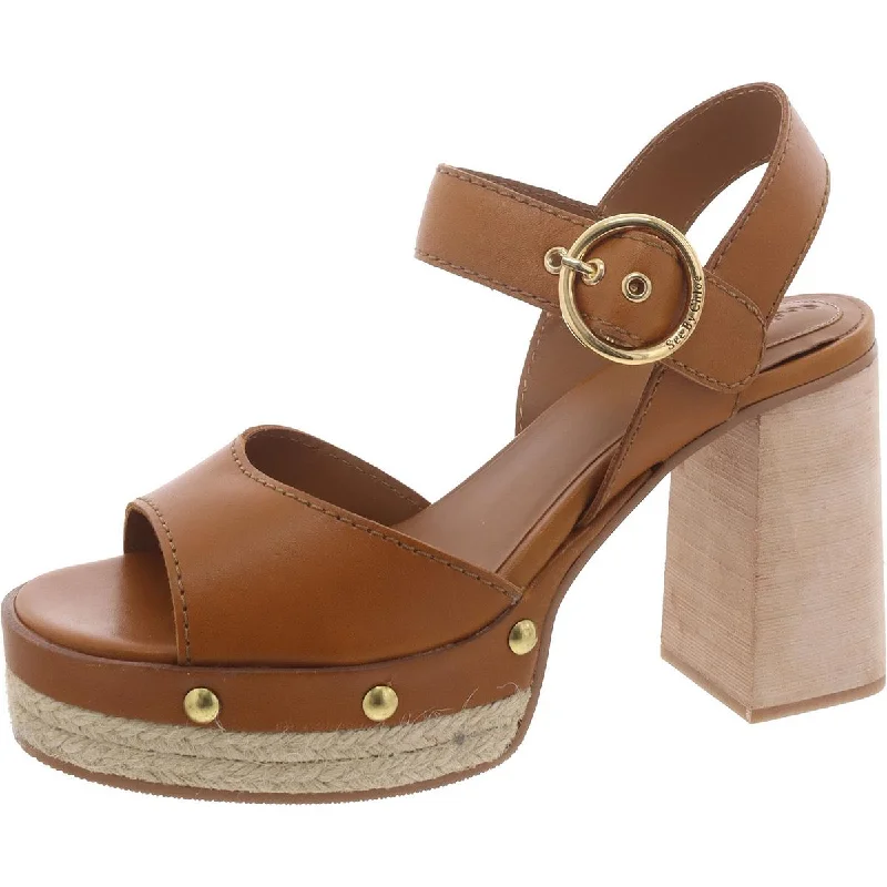 Summer Deals Viviane Womens Platform Open Toe Ankle Strap