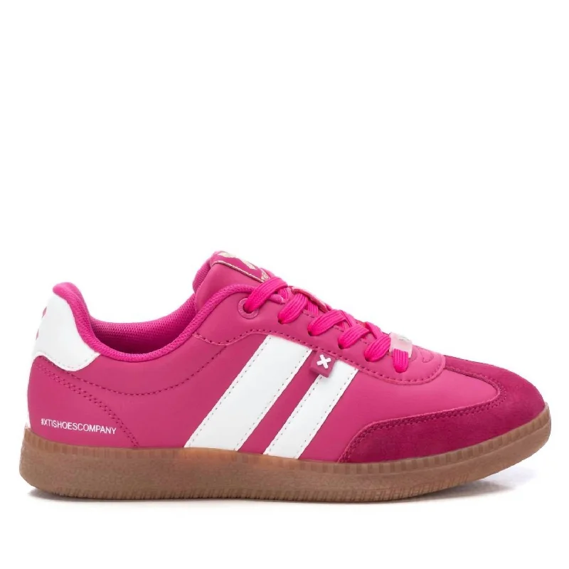 Flash Sale Women's Casual Sneakers In Dark Pink