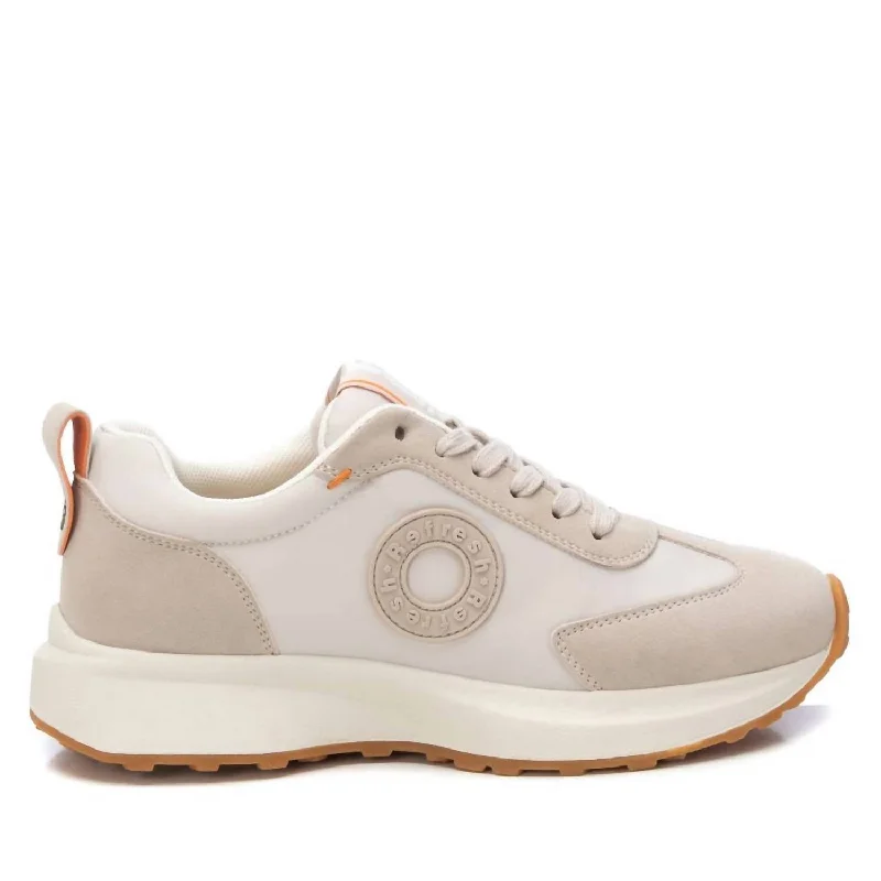 Casual Yet Chic Sales Women's Casual Sneakers In Ivory