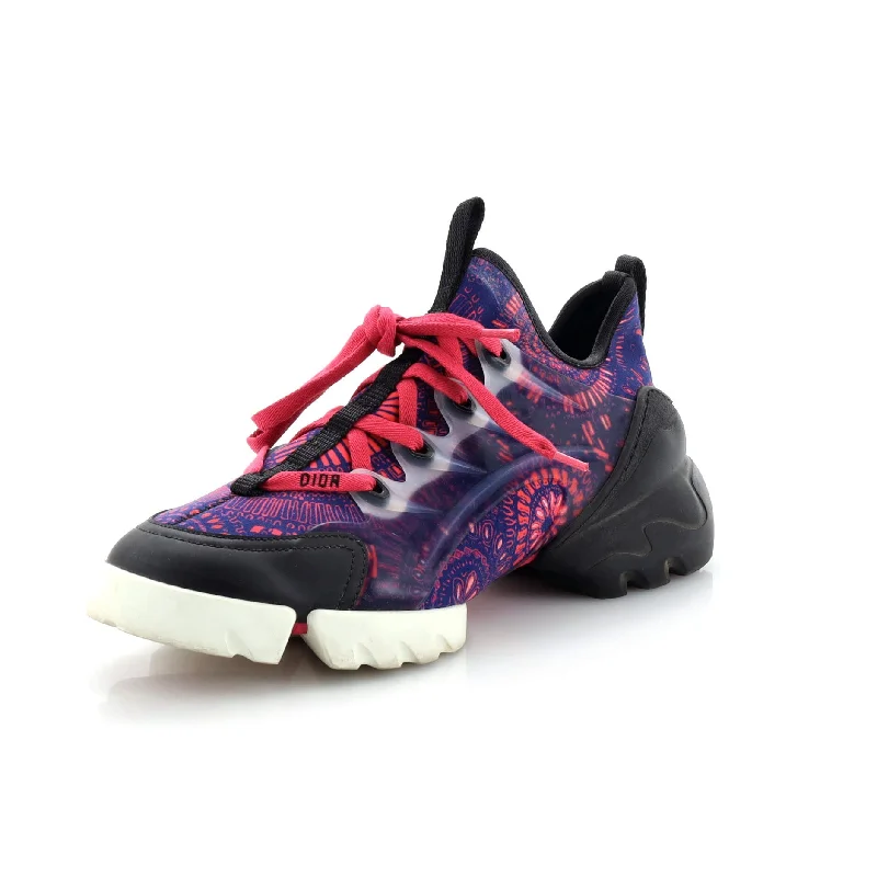 Best Deals Of The Season Women's D-Connect Sneakers Printed Technical Fabric