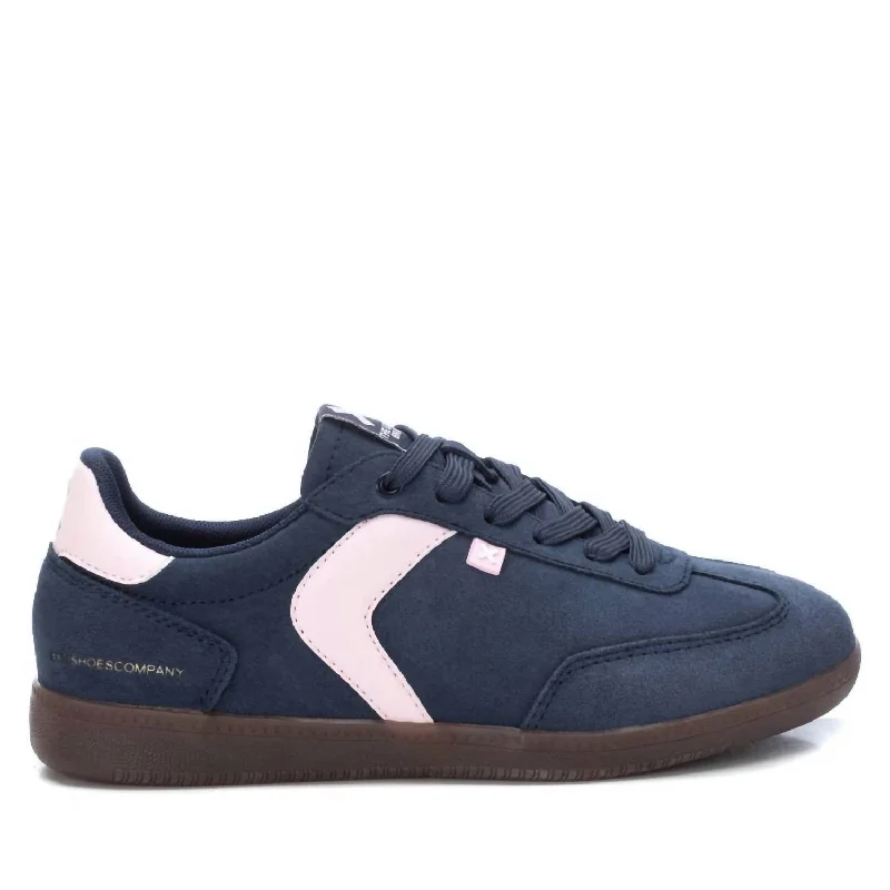 Limited-Time Shoe Deals Women's Trainer Sneakers In Navy