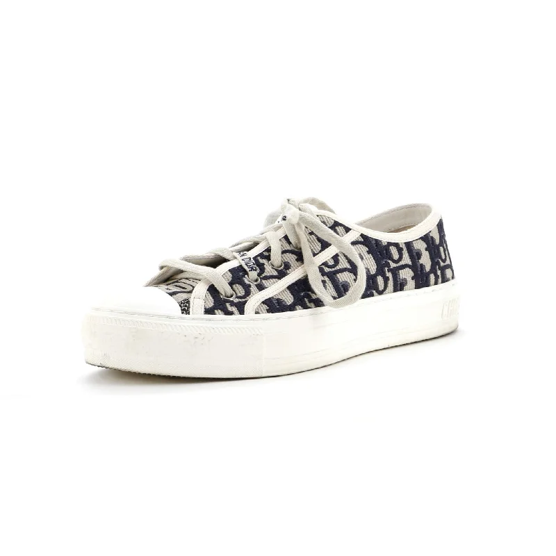 Chic Style, Always In Vogue Women's Walk'N'Dior Sneakers Oblique Canvas