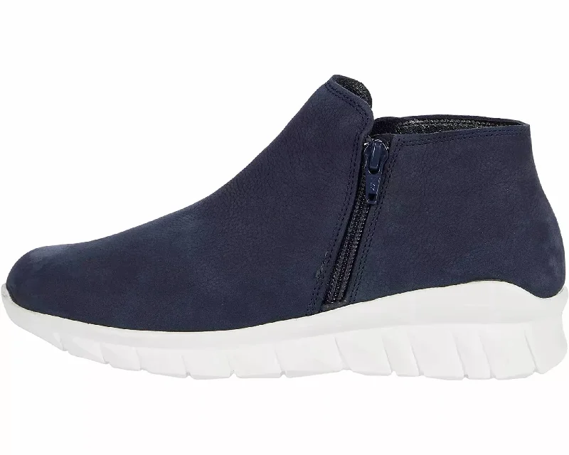 Contemporary Chic Promotions Women's Zodiac Sneaker In Navy Velvet Nubuck