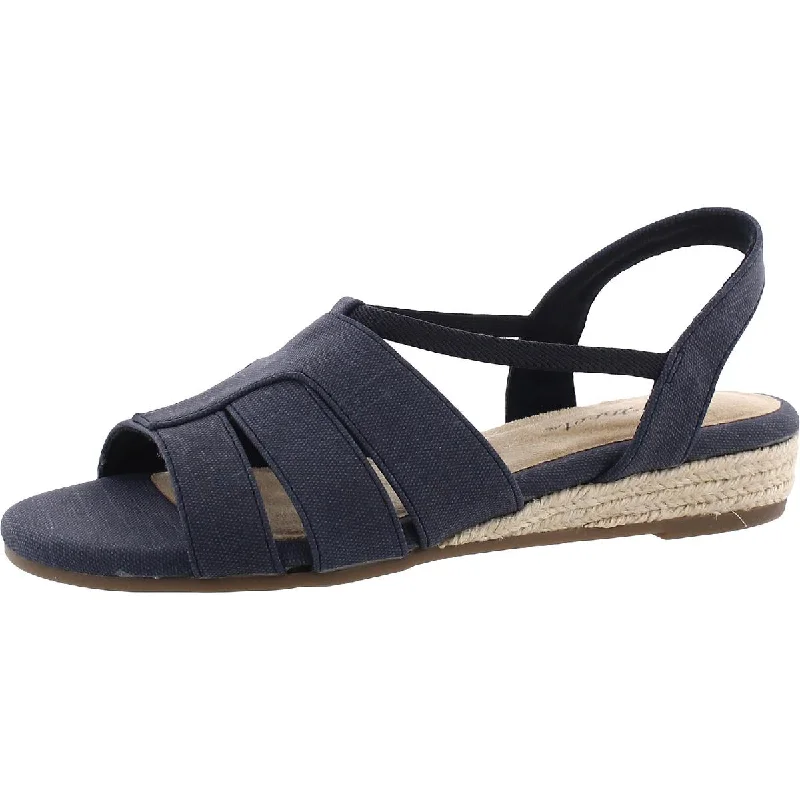 Affordable Shoe Fashion Yesenia  Womens Stretch Open Toe Wedge Sandals