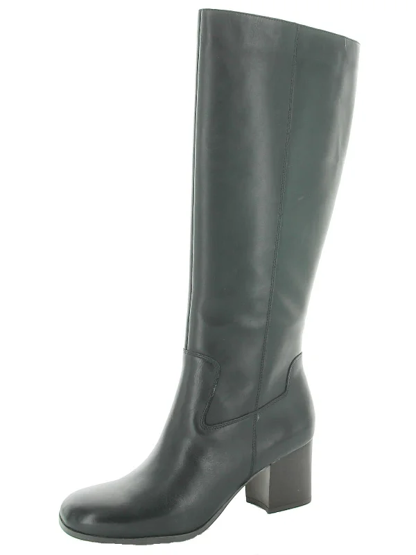 Women's Trendy Boots Anberlin Womens Leather Knee-High Riding Boots