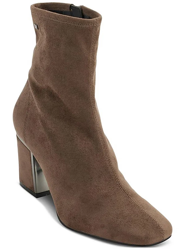 Massive Selection Sale Cavale Womens Faux Suede Block Heel Ankle Boots