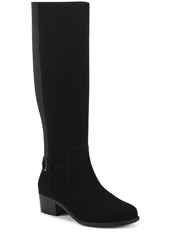 All-Day Comfort Shoes Sale Chaza Womens Wide Calf Leather Knee-High Boots