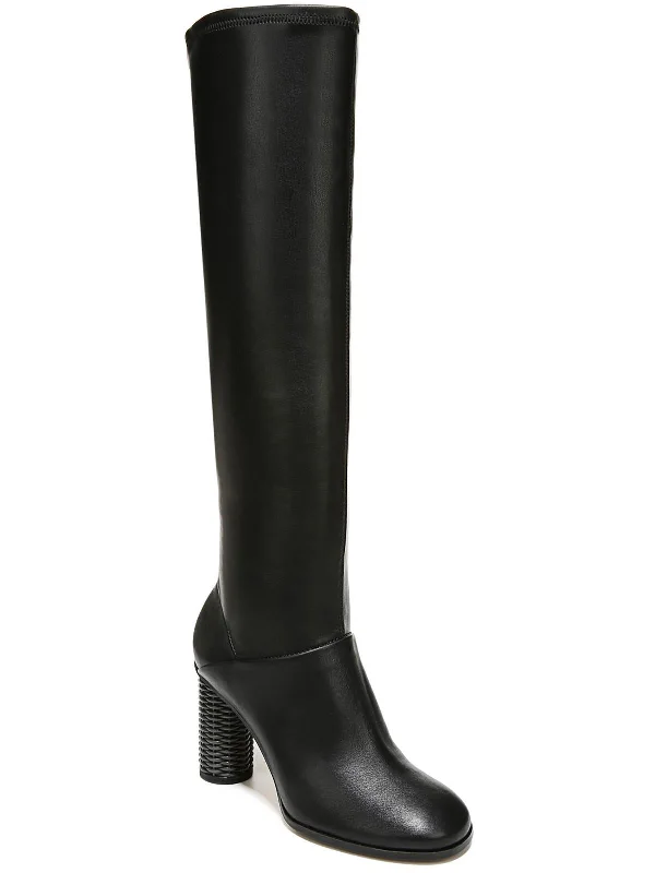 Shop Sales Cindy Womens Faux Leather Knee-High Boots