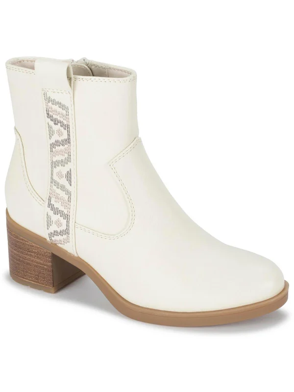 Easy Elegance Sales Covina Womens Zipper Ankle Boots