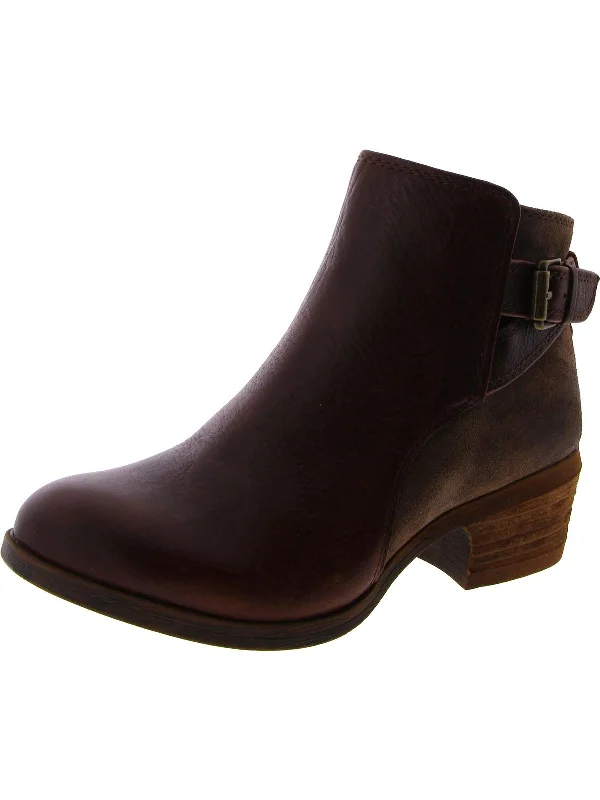 All-Day Comfort Shoes Sale CRESTON Womens Leather Zipper Ankle Boots