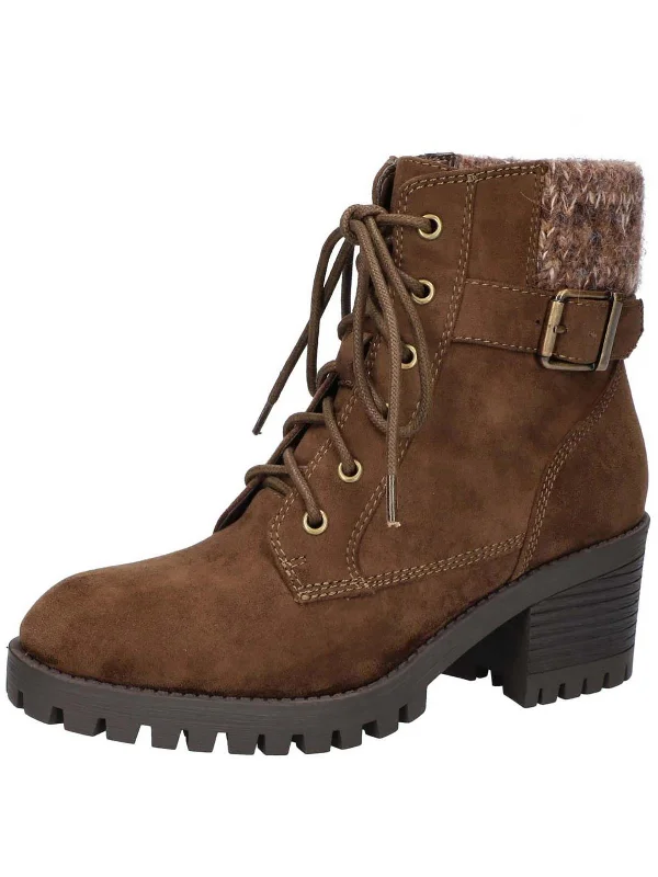 Women's Statement Boots ETHEL Womens Knit la Ankle Boots