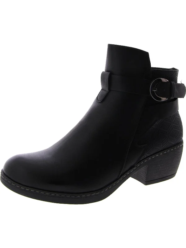 Best Shoe Deals FUTURE Womens Faux Leather Ankle Boot Chelsea Boots