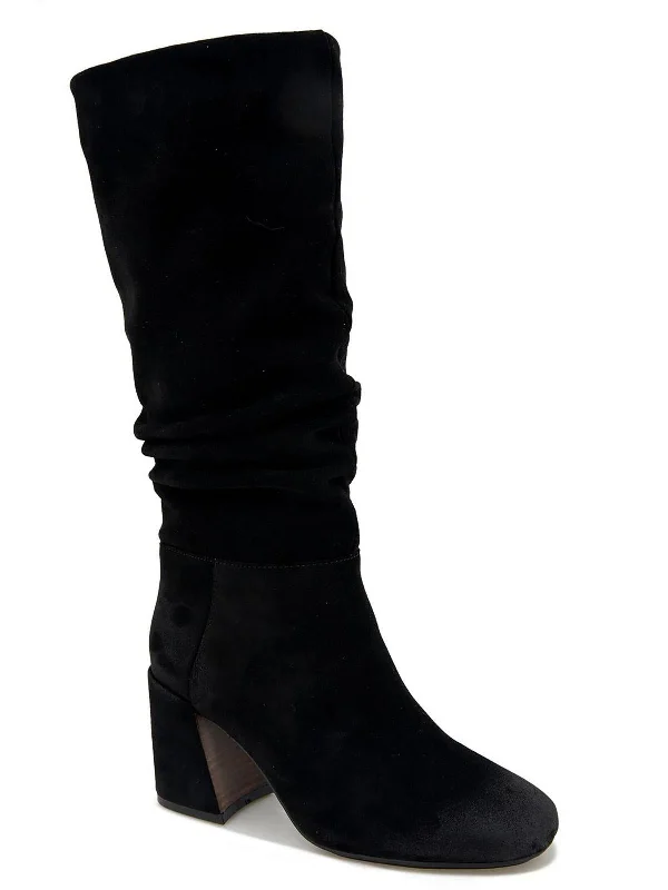 Essentials On Sale Iman Womens Leather X Mid-Calf Boots