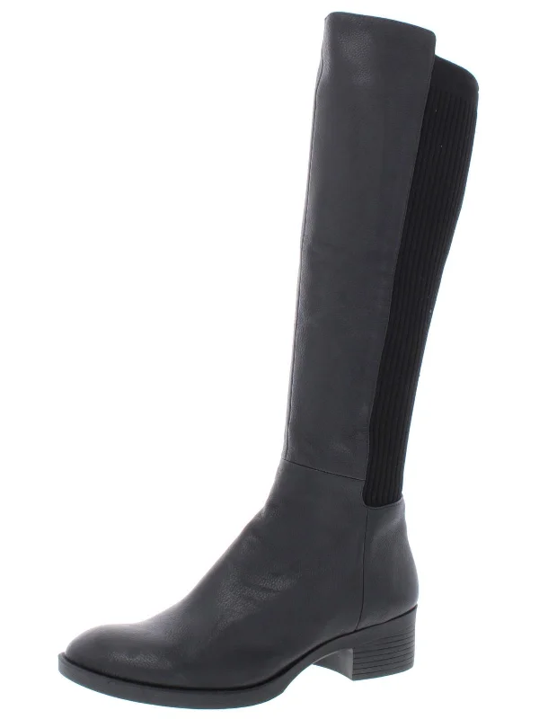 Latest Fashion Levon Womens Leather Knee-High Riding Boots