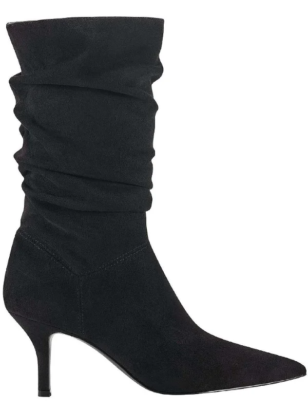 Feminine Luxe Style Sale Manya Womens Mid-Calf Boots