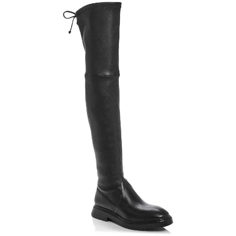 Non-Slip Shoes Offers Mckenzee OTK Womens Leather Tall Over-The-Knee Boots