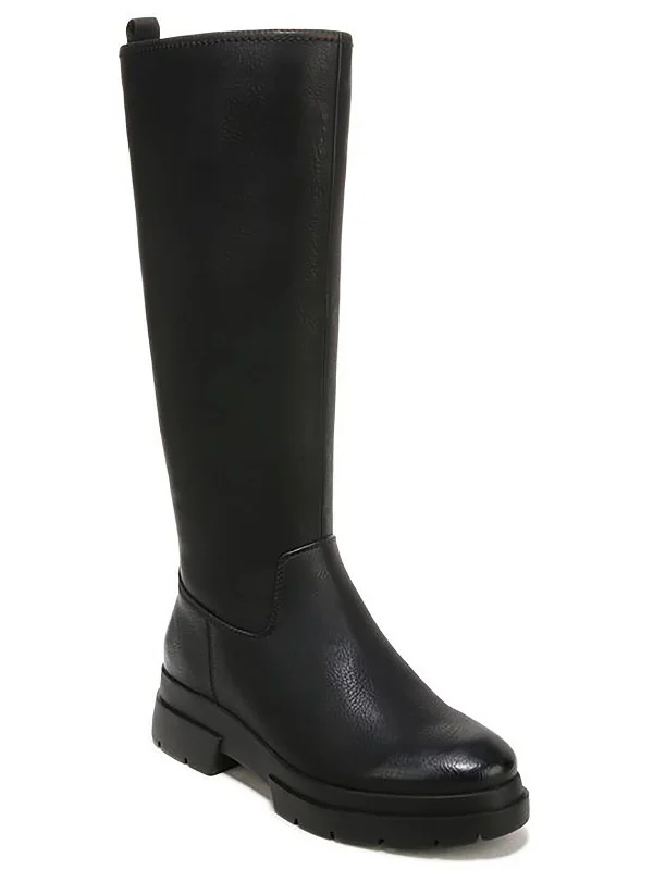 Lightweight Shoes Orchid Womens Faux Leather Tall Knee-High Boots