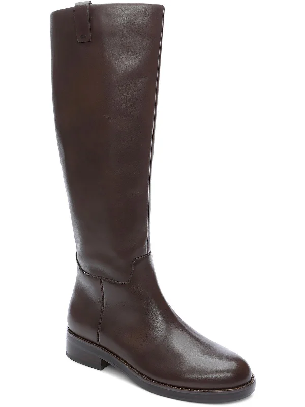 Stay Ahead In Style RIGHTON Womens Leather Dressy Mid-Calf Boots