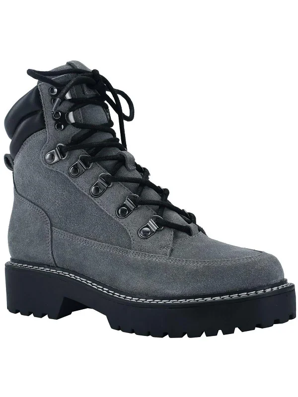 Contemporary Casual Footwear Shania Womens Lace-Up Combat & Lace-up Boots