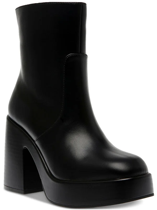 Feminine Style Promotions Stellaa Womens Platforms Mid-Calf Mid-Calf Boots