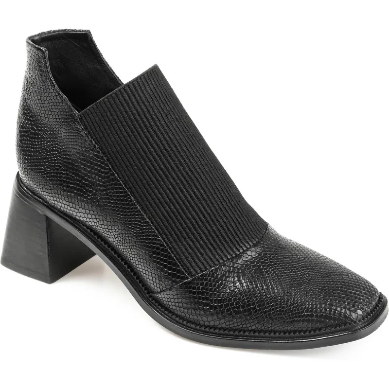 Casual Shoes Sale STYLLA Womens Leather Square Toe Chelsea Boots