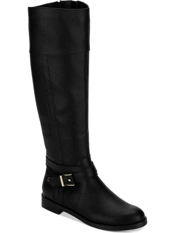 Avant-Garde Style Promotions Wind Riding Womens Faux Leather Tall Riding Boots