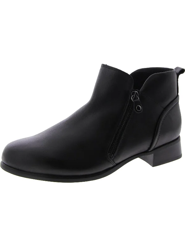 Designer Casual Shoes Womens Leather Ankle Booties