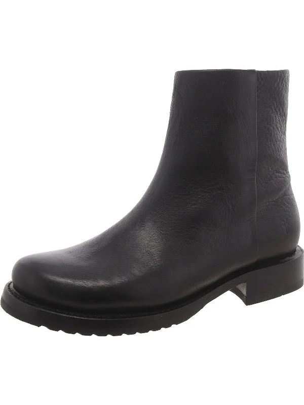 Best Women's Shoe Deals Womens Leather Zipper Booties