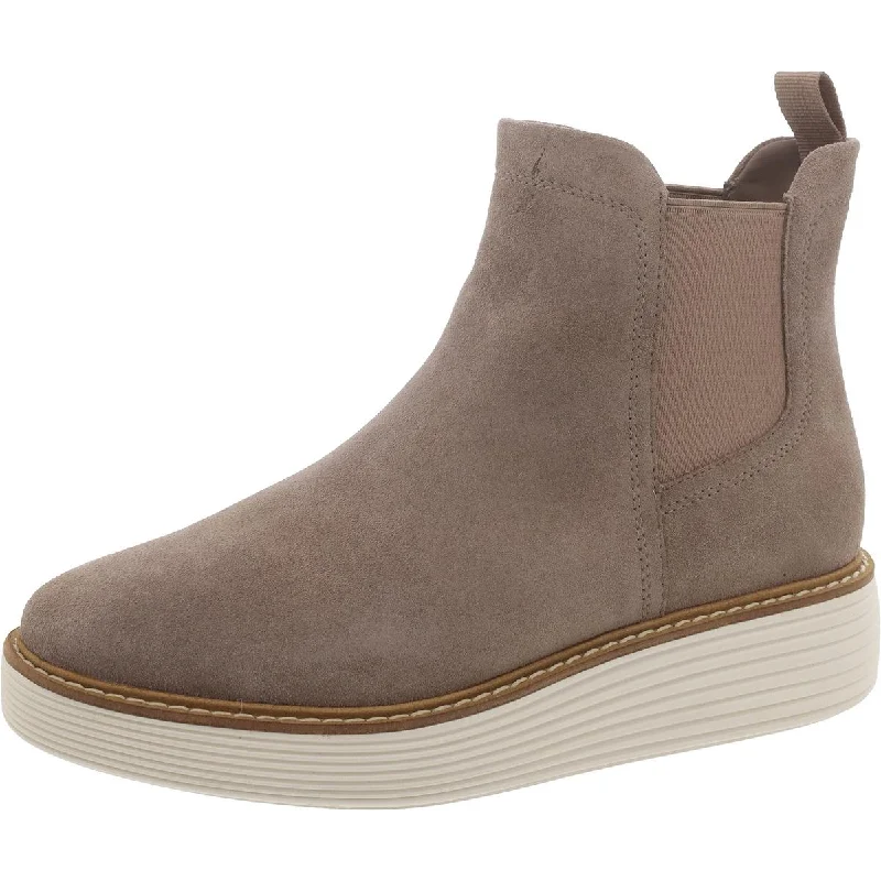 Luxury Formal Shoes Deals Womens Suede Ankle Chelsea Boots