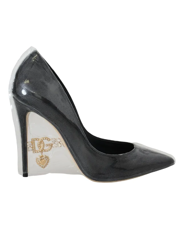 Hot Brand Discounts Dolce & Gabbana Gorgeous  Leather Heels Pumps