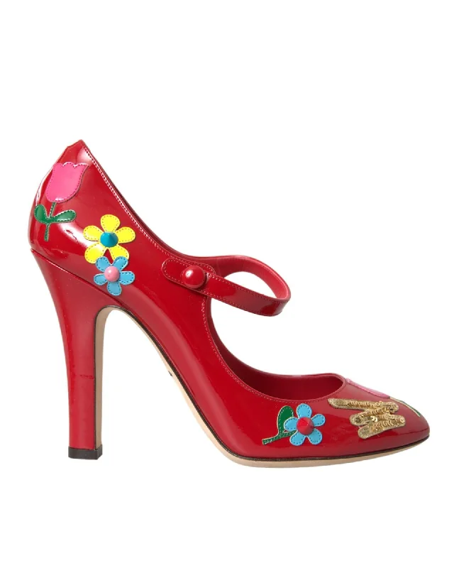 Women's Designer Boots Dolce & Gabbana  Women's Floral Pumps